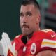 Kansas City Chiefs' tight end Travis Kelce happily