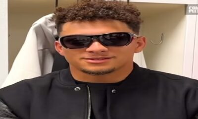 Patrick Mahomes reads out his own social