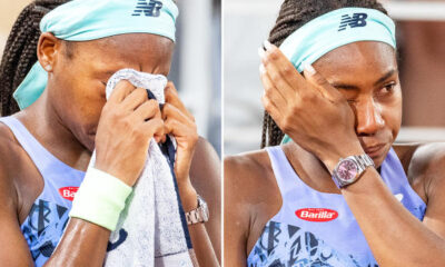 Coco Gauff reduced to tears