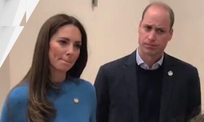 Kate Middleton struggles to hold back tears Prince William