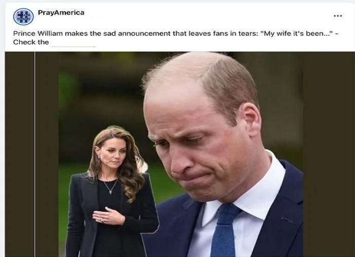 Prince William frowns at Frenzy Surrounding Kate Middleton