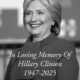 BREAKING: America in Shock as Former First Lady Hillary Clinton Confirmed Dead Today — Authorities Reveal Disturbing New Findings